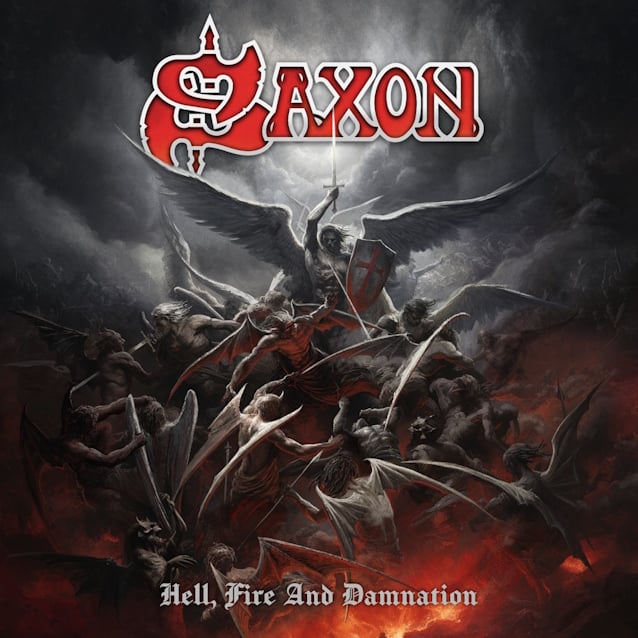 Saxon hell fire and damnation