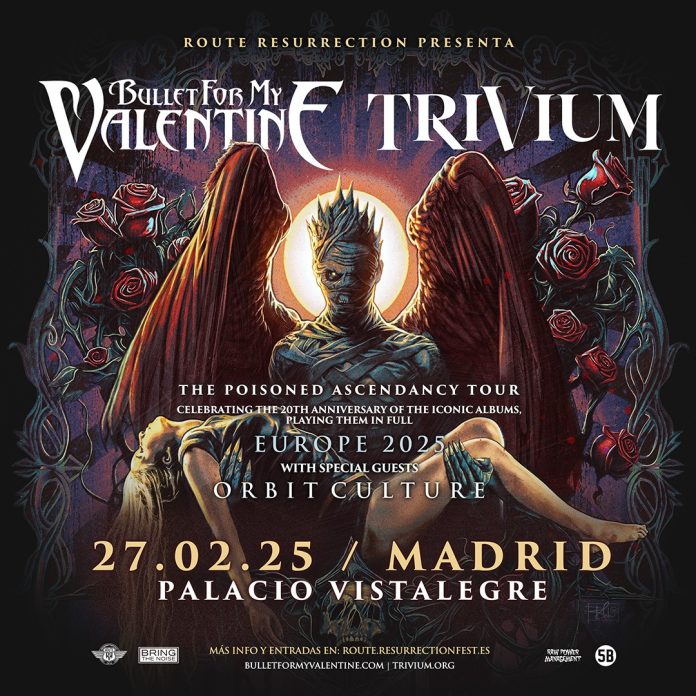 bullet for my valentine trivium madrid 2024