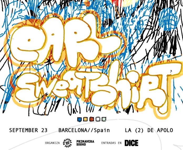 Earl Sweatshirt barcelona 2024 h