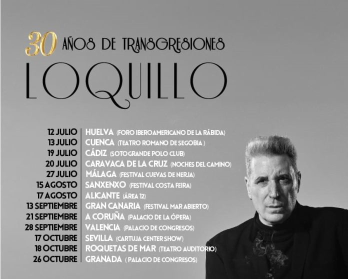 loquillo 30 anos gira h