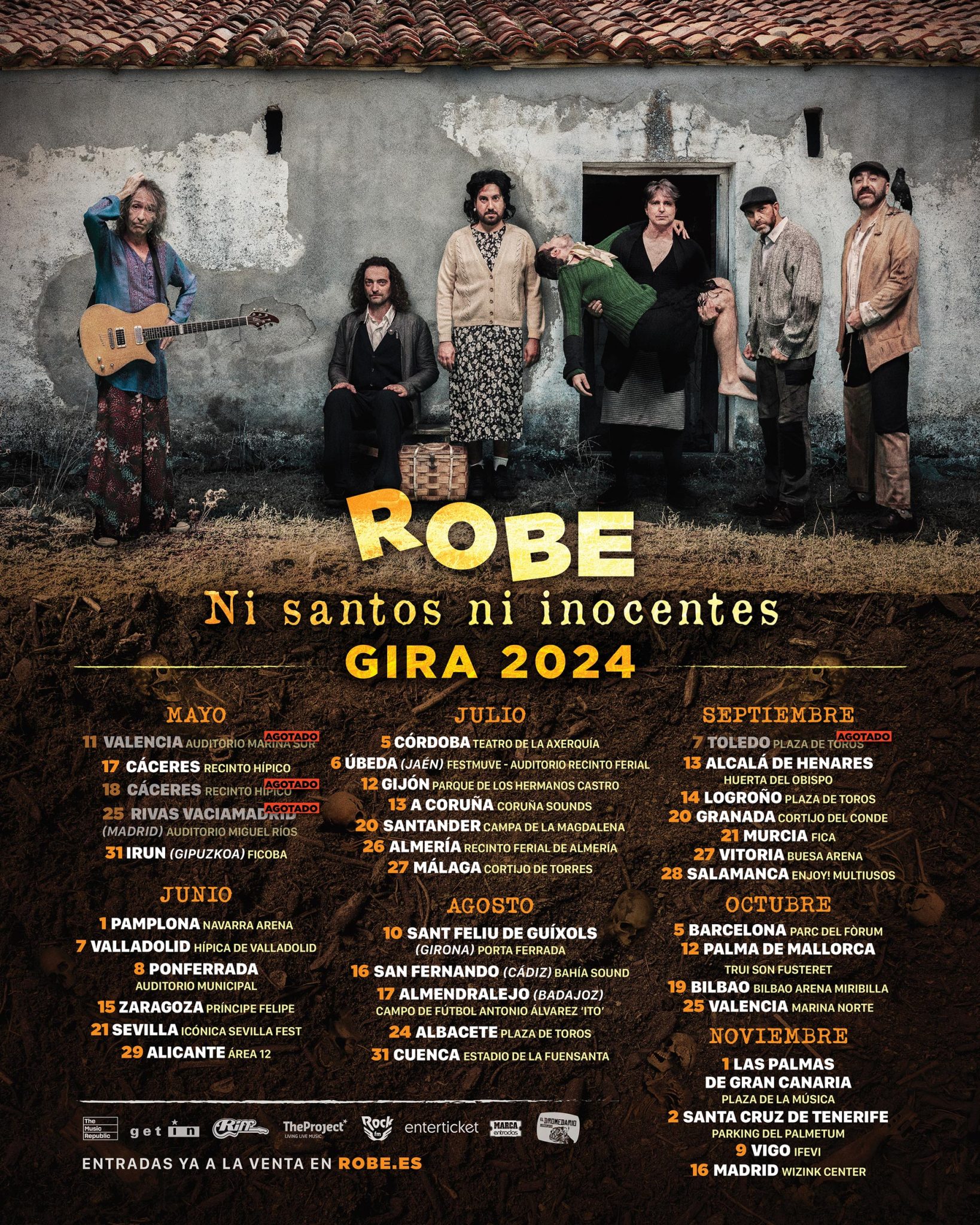 robe gira 2024 junio