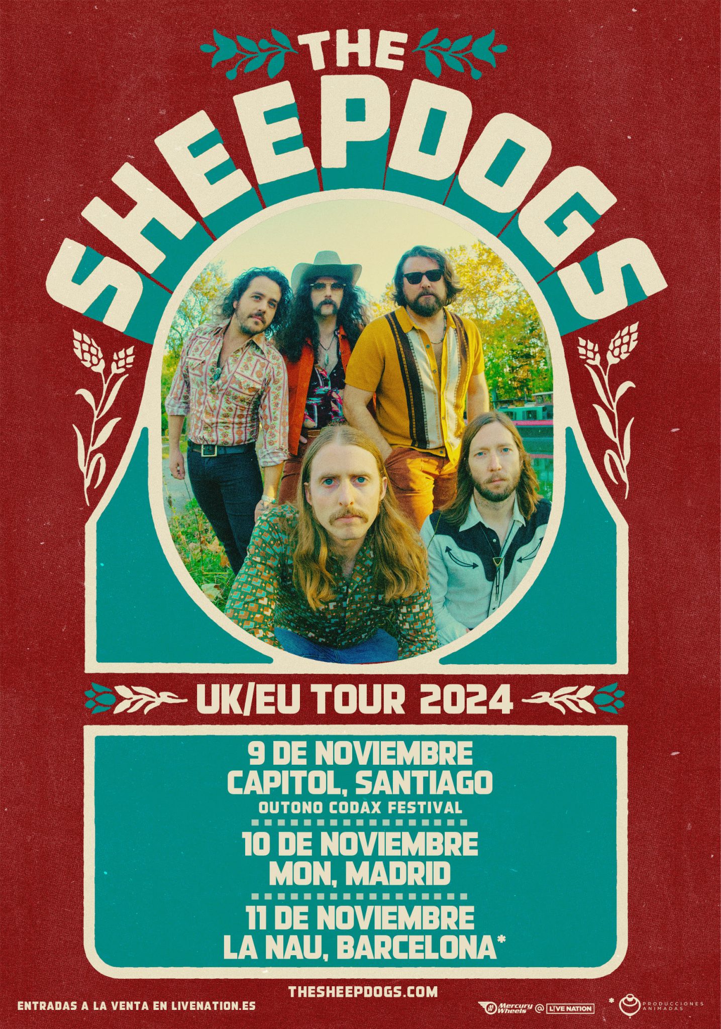 the sheepdogs espana 2024